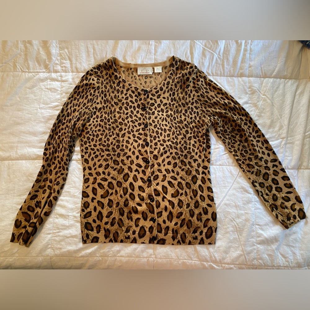 EP Pro Leopard Cardigan